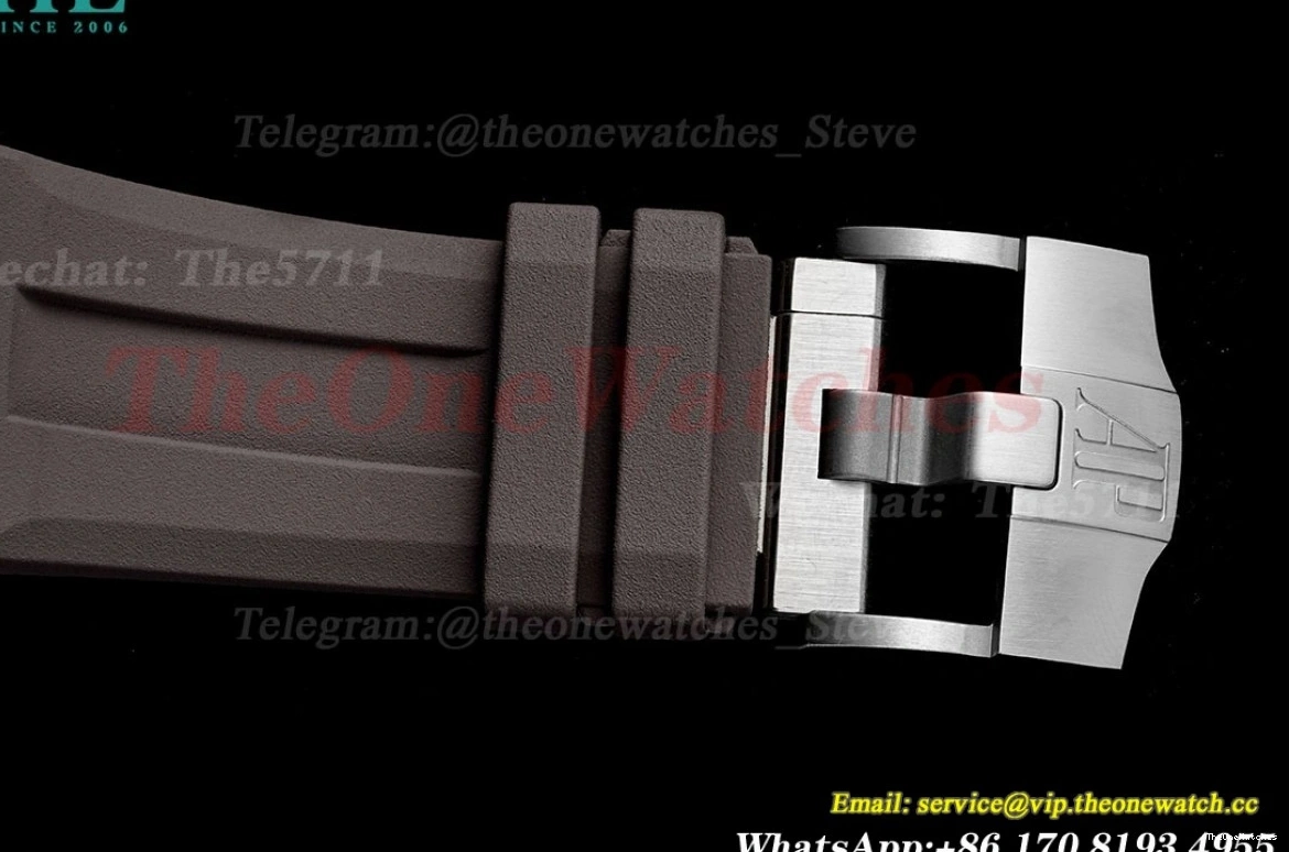 Stk Grey Offshore ZF A4308 Diver RU Oak 42mm 15720 SS Royal 0323